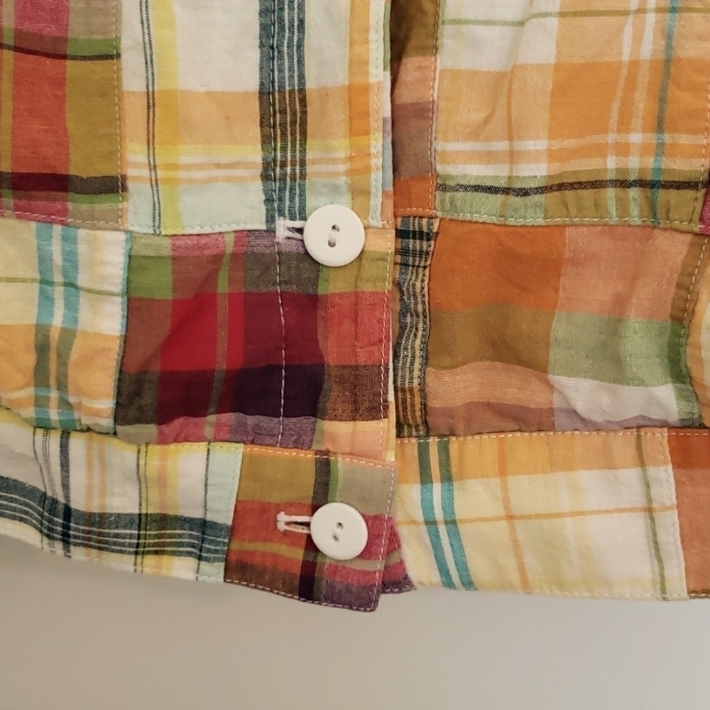 Pendleton Patchwork Button Up Coat - Size S - image 4